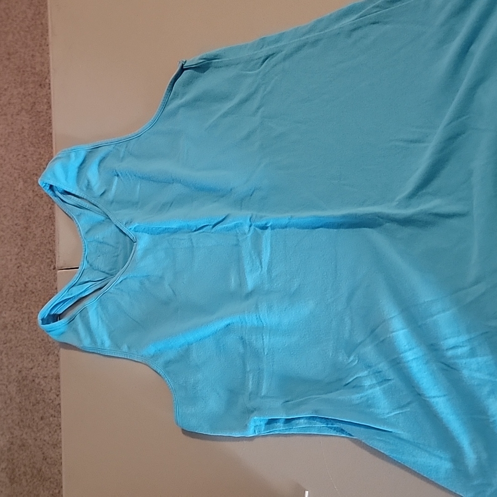 Blue Athletic tank top